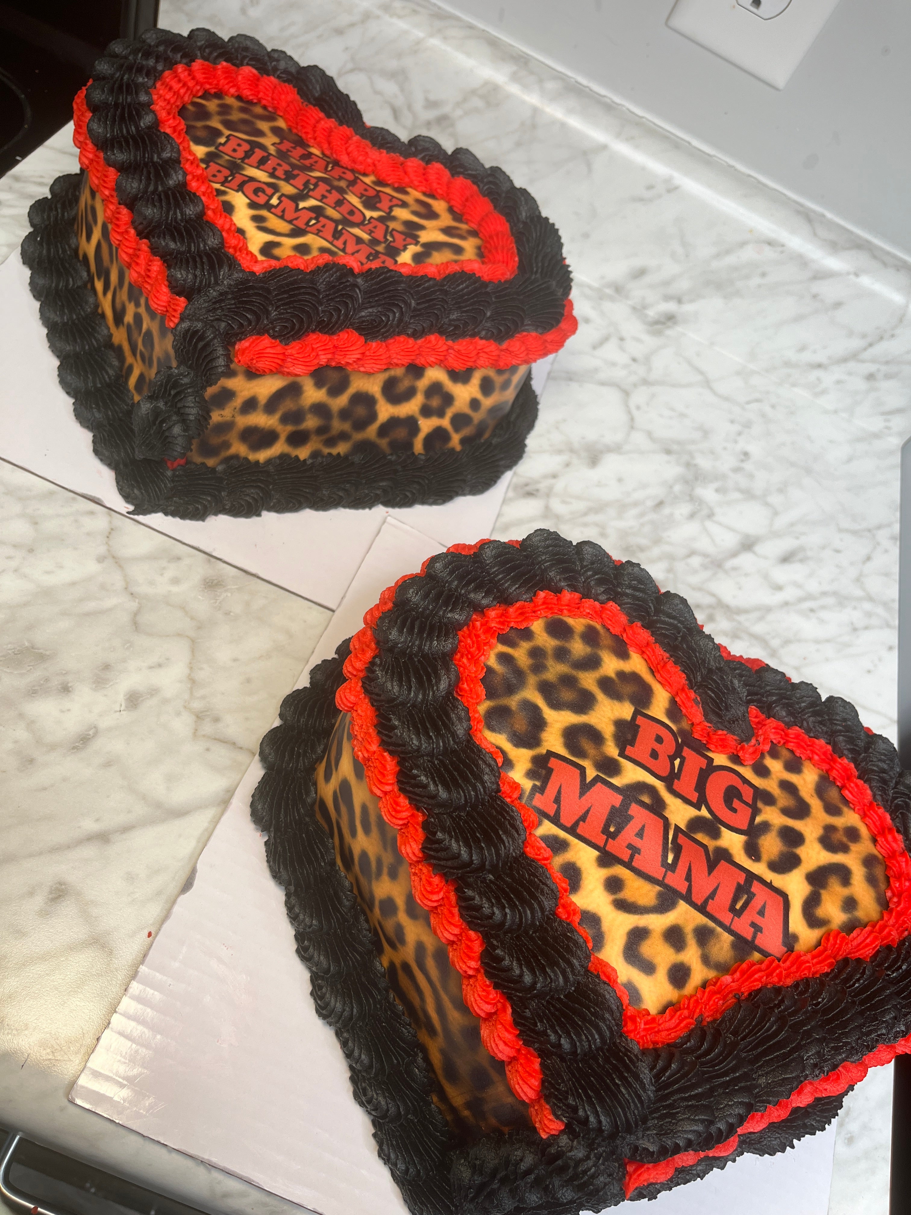 Custom Heart Cake - 8 inch