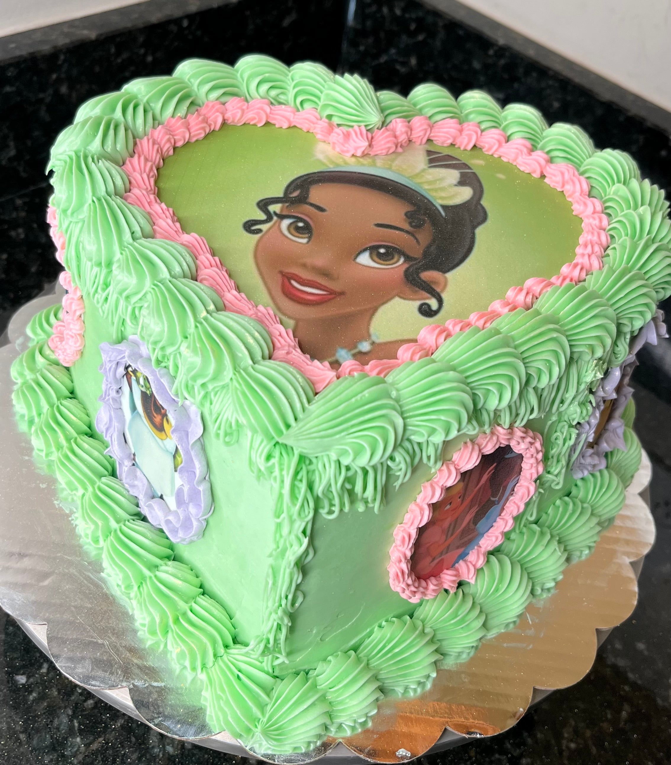 Custom Heart Cake - 8 inch