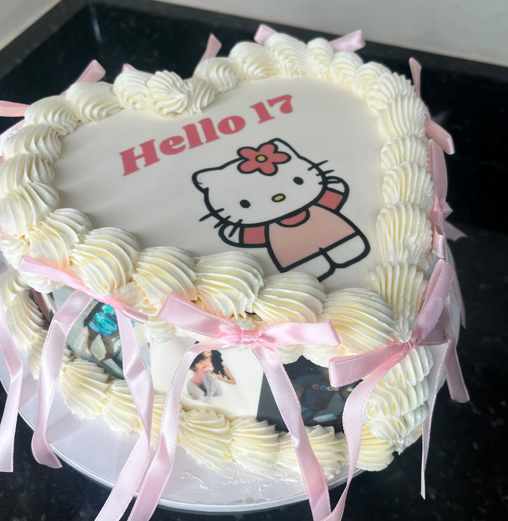 Custom Heart Cake - 8 inch