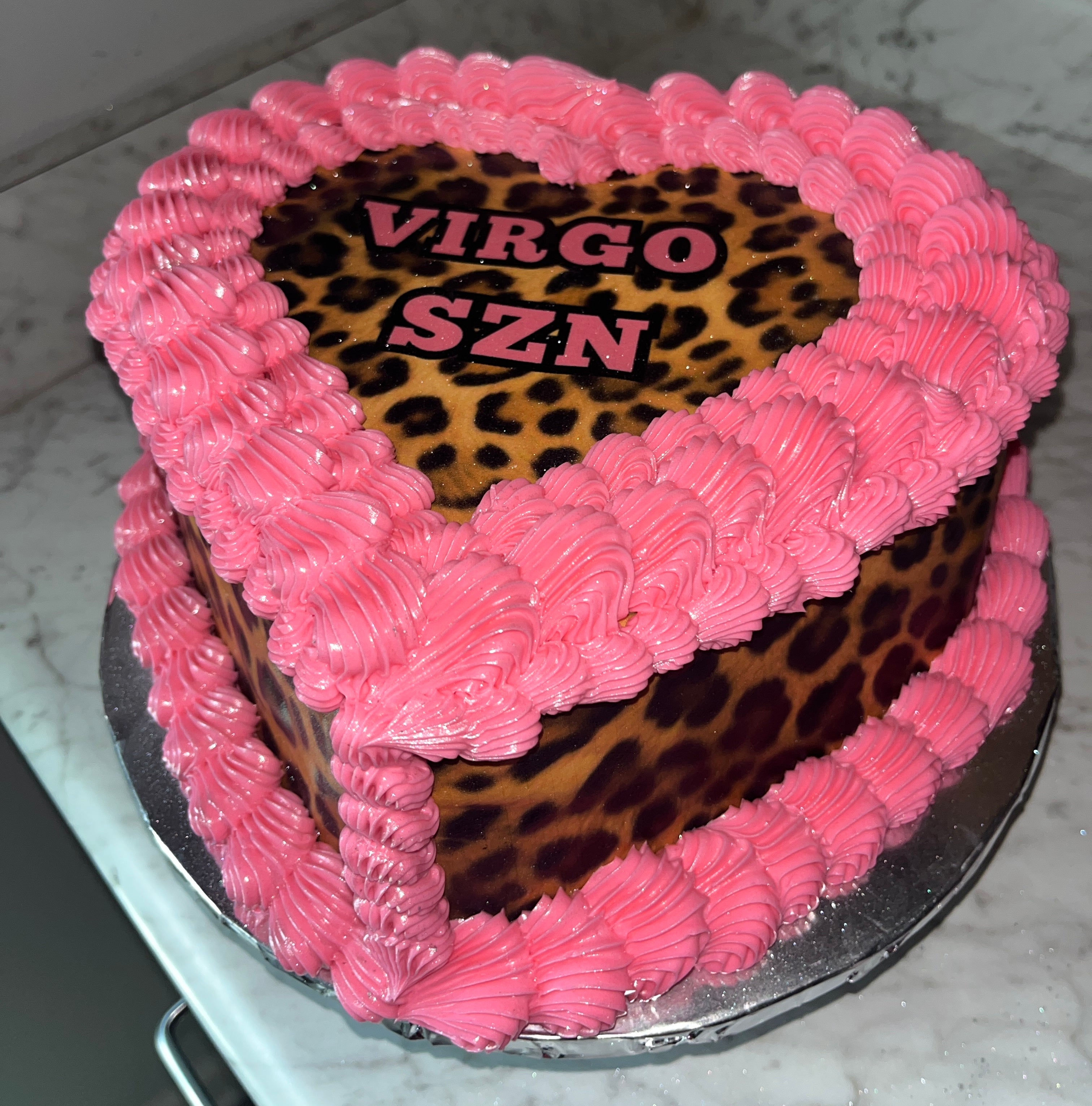 Custom Heart Cake - 8 inch